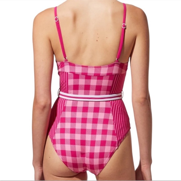 Solid & Striped One Piece - Picture 2 of 2